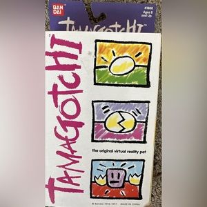 1996-97 Original #1800 Tamagotchi Rare Pearl 1Gen V1 NIB Sealed Virtual Pet HTF